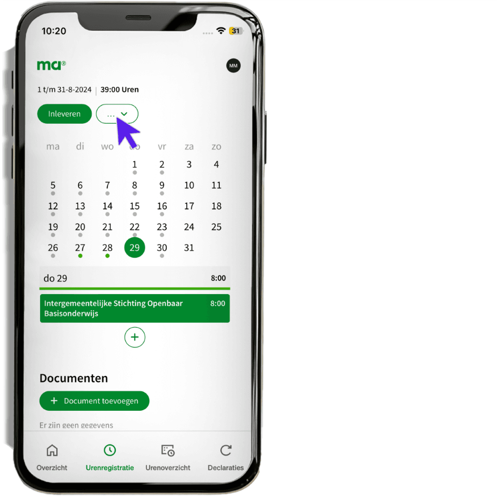 maandagnl handleiding uren professionals uren 12