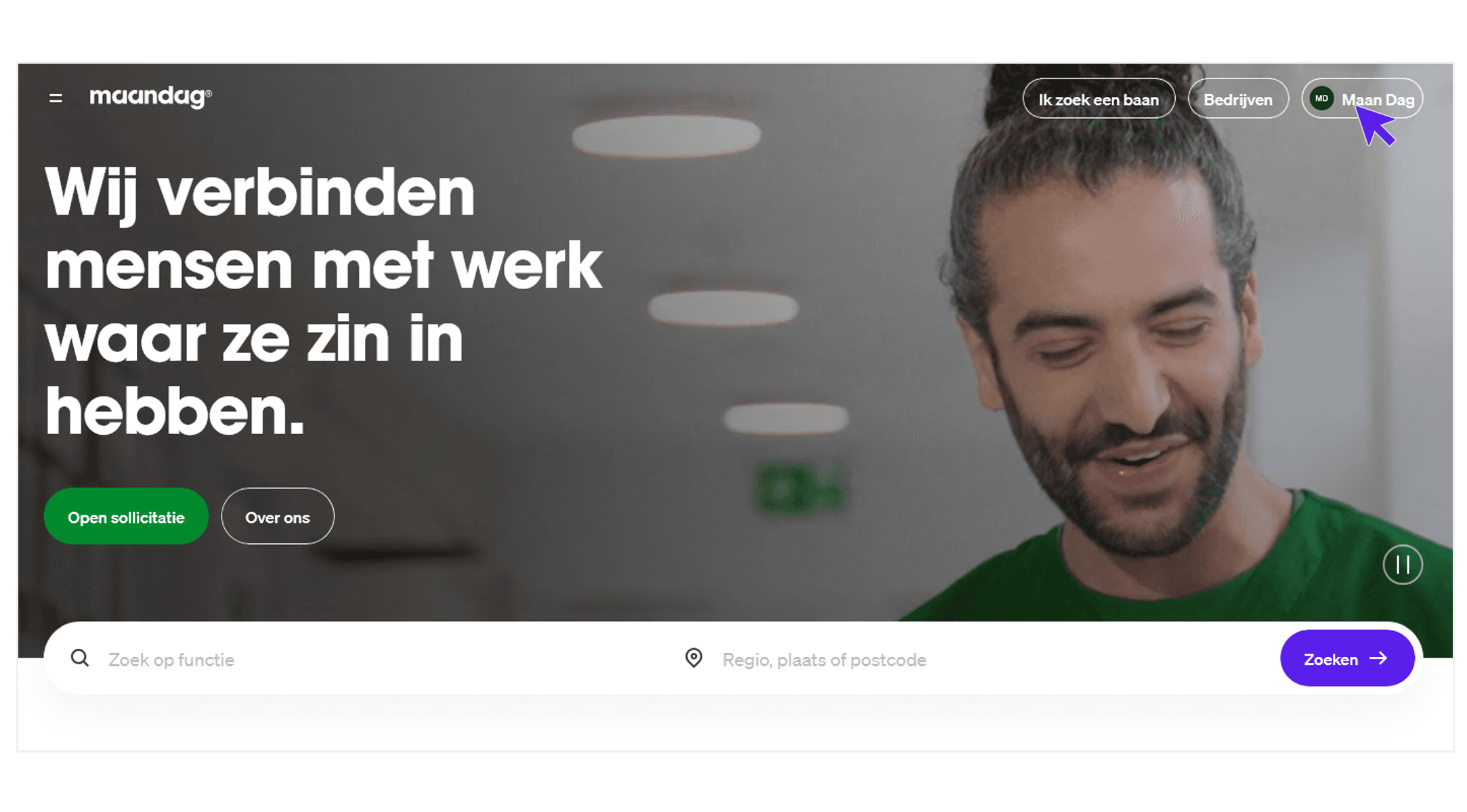 maandagnl handleiding uren opdrachtgevers inloggen 6