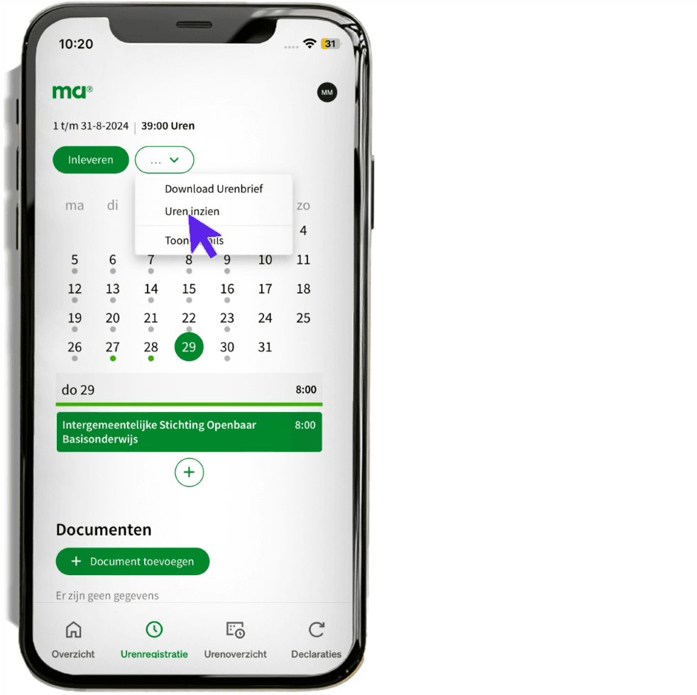 maandagnl handleiding uren professionals uren 13