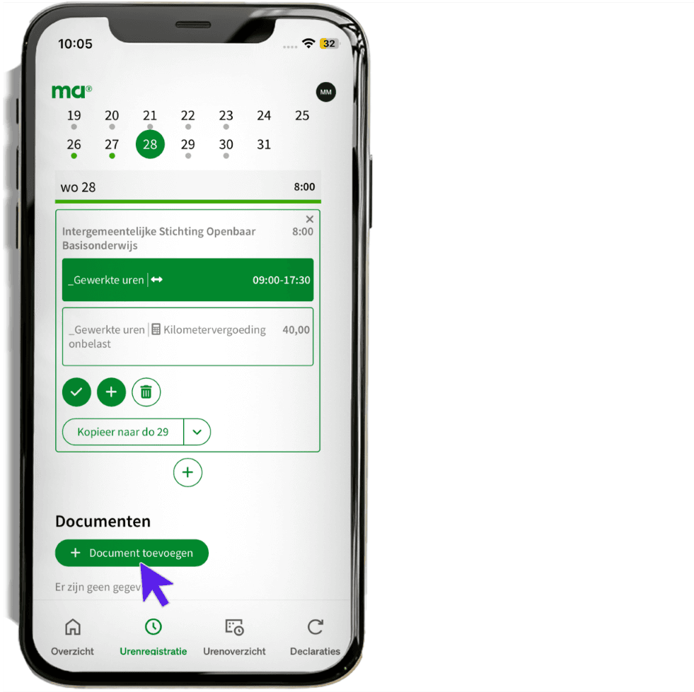 maandagnl handleiding uren professionals uren 18