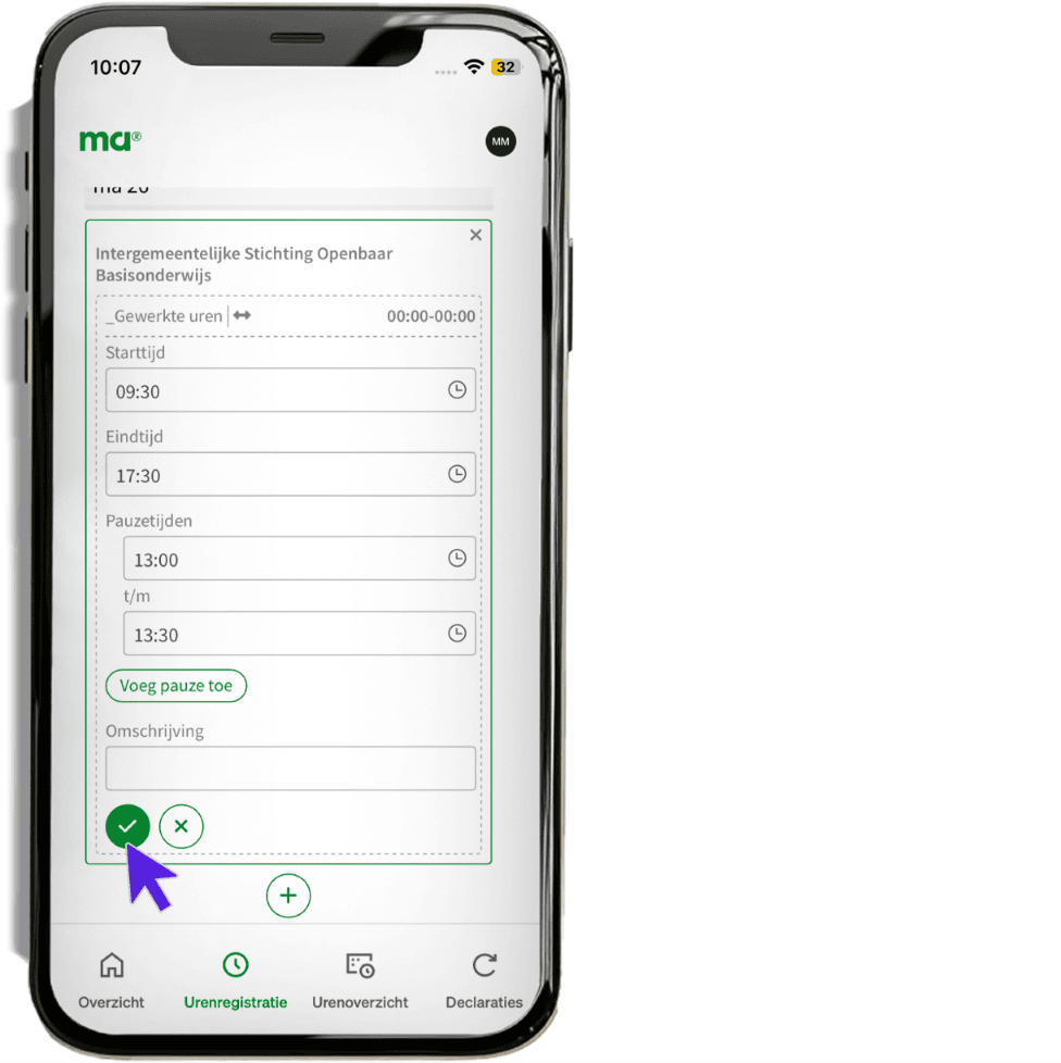 maandagnl handleiding uren professionals uren 31