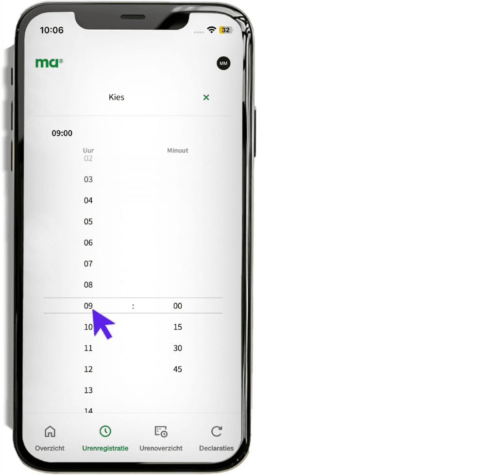 maandagnl handleiding uren professionals uren 6