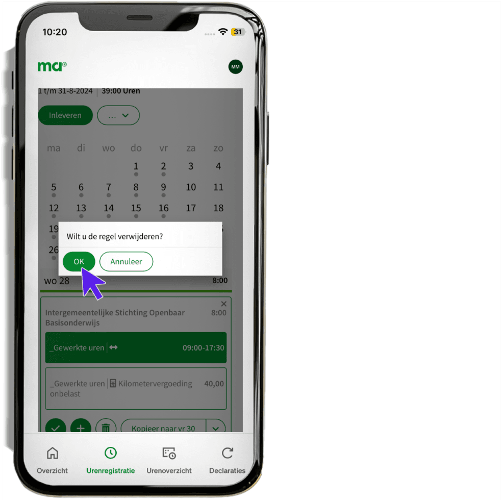 maandagnl handleiding uren professionals uren 11