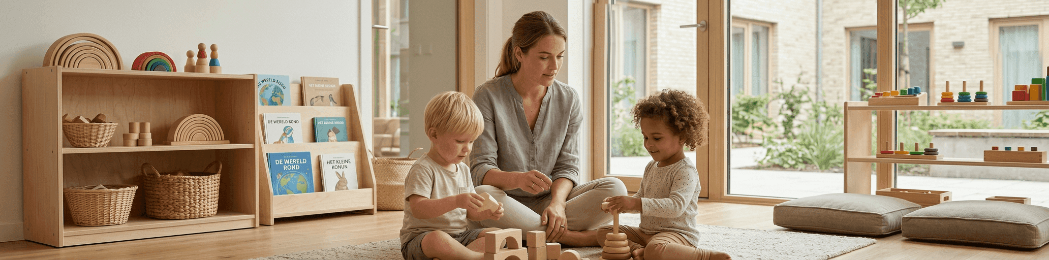 Onderwijsassistent in de kinderopvang