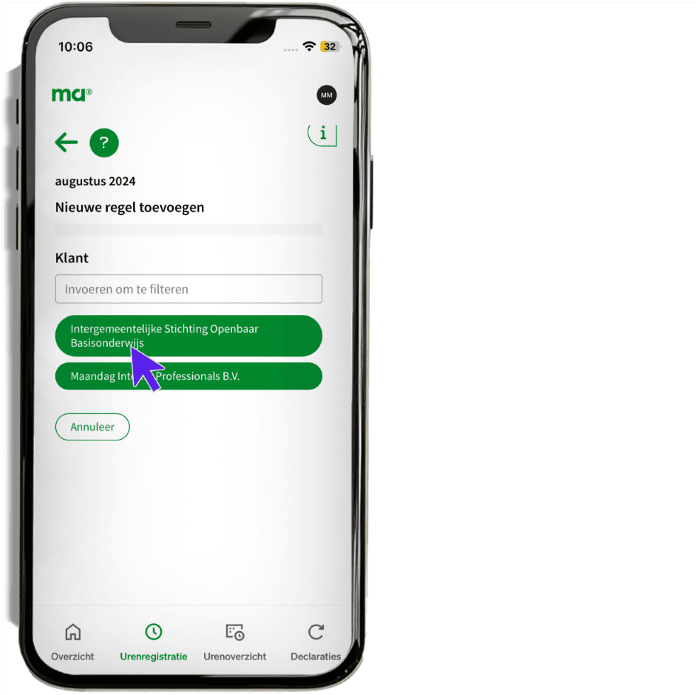 maandagnl handleiding uren professionals uren 3